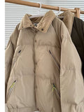 Men Cotton Coat Couple Thickened Cotton Padded Coat