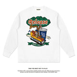 Unisex Long Sleeve Shirt Autumn and Winter Men's and Women's Long Sleeves