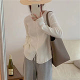 Women Knitted Cardigan Thermal Sweater