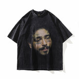 Men's T-Shirt Printed Short-Sleeved T-shirt for Men and Women