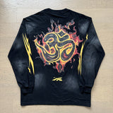 Hellstar long-sleeve T-shirt old washing water loose casual T-shirt