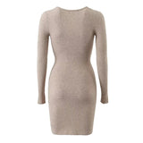 Women Dresses Knitted Sexy Dress