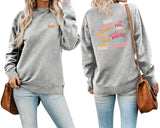 Autumn and winter new long-sleeved hoodie let them misunders