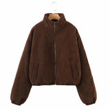 Women Cotton Coat Casual Fashion Jacket