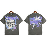 HS Shorts Distressed Casual Short Sleeve
