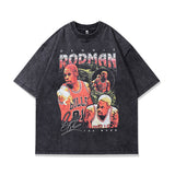Men T-Shirt Oversize Vintage Distressed