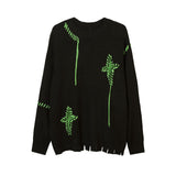 Women Sweater Loose Hole Couple Sweater