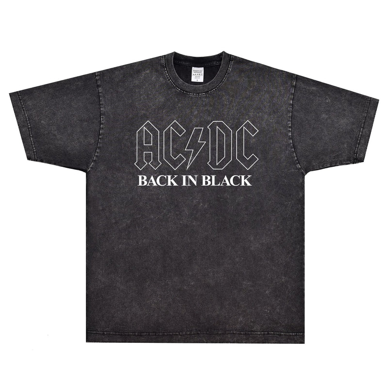 Rock Star T Shirt T-shirt Rock Band American Simple Loose Trendy Men's Short Sleeve