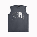 Purple Brand Tank T Shirts Sleeveless T-shirt Vest