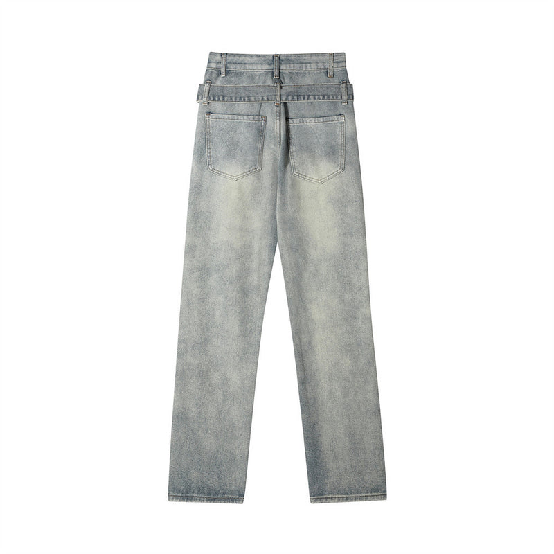 Men Jeans Loose Personality Leisure