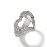 Rings Hollow Love Zircon Ring ins St. Valentine's