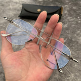 CHH Chrome Hearts Glasses Pure Titanium Ultra Light Toad Mirror Myopia Glasses Frame