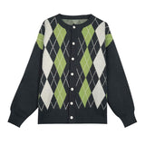 Women Knitted Cardigan Loose College Style