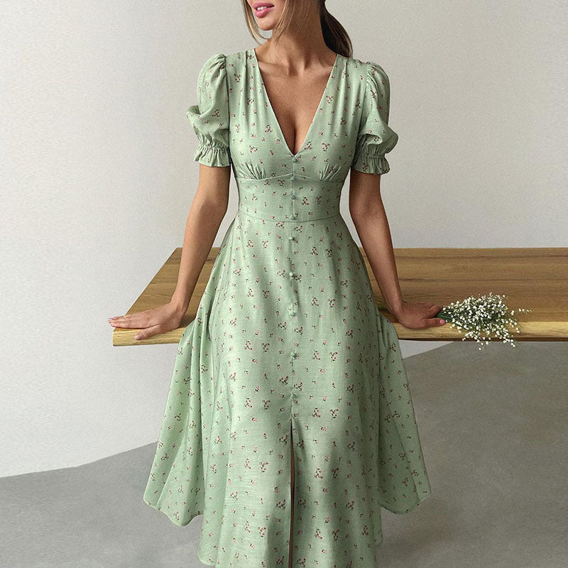 Women Dress Elegant Silk Dress