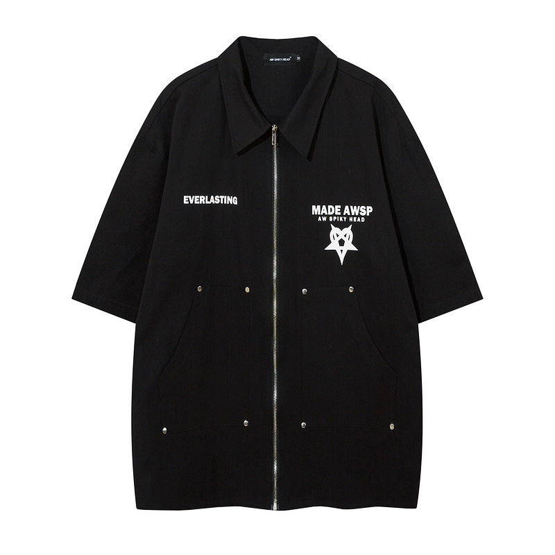 Short Sleeve Shirt Casual Cityboy