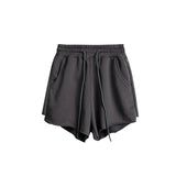 Unisex Shorts University Style Shorts Sports Loose Slimming