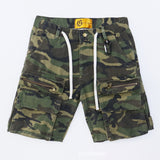 Godspeed Shorts Summer GOD Camo Overalls Denim Shorts