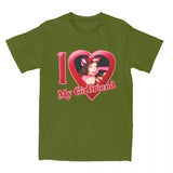 I Love My Girlfriend Chappell Roans T Shirts for Men Cotton