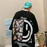 Men T Shirt Summer Versatile Loose