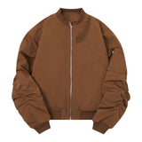 Men Cotton Padded Jacket Coat Winter Thicken Thermal Cotton Coat Jacket Men's Cotton-Padded Coat Baseball Uniform