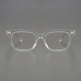 CHH Chrome Hearts Glasses Frame Large Frame Myopia Glasses Optical Anti-Blue Light