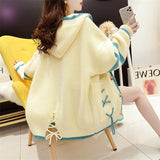 Women Knitted Cardigan Loose Fashionable Jacket