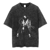 Japanese Manga Black Stones Nana Osaki Vintage Washed Tee