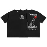 Unisex T-Shirt Summer Short Sleeve Loose T-Shirt