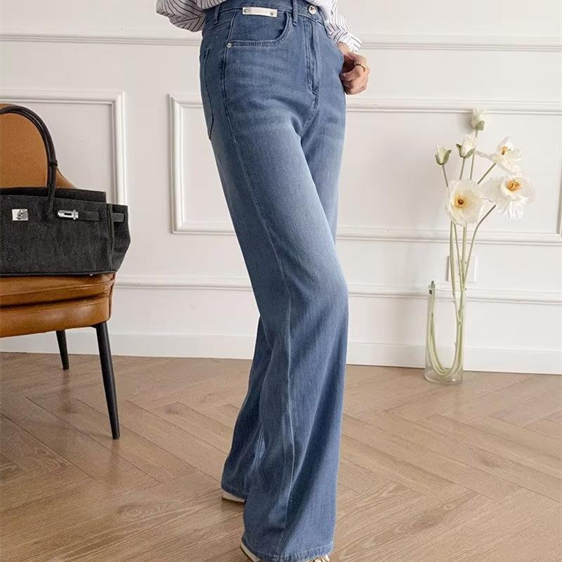 Women Jeans Loose Slimming Drape