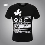 Dsq2 T Shirt DSQ Lian D2 Casual Sports Printed Short Sleeve Summer Men