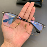 CHH Chrome Hearts Glasses Square Wide Myopia Pure Titanium Glasses Frame