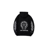 CHH Chrome Heart Hoodie Crow CH Autumn and Winter Trend Brand Sanskrit Cross Hooded Sweater Loose
