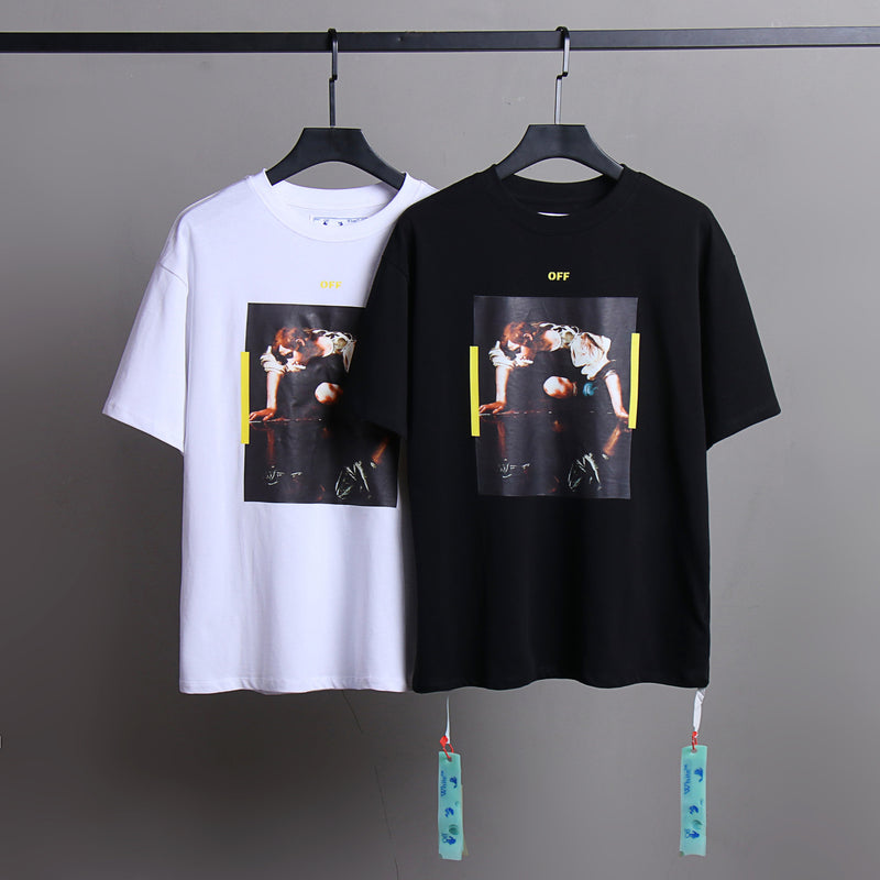 Ow T Shirts Oil Painting Pattern