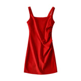 Women Dresses Summer Sexy Tight Draped Dress