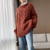 Women Pullover Sweater Thickened Thermal Knitting
