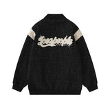 Women Jackets Retro College Style Jacket