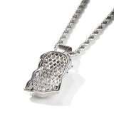 Jewelry Clover Crown Portrait Pendant Hip Hop Copper with Zircon Egypt Pieces Jesus Pieces Royalty Spectrum