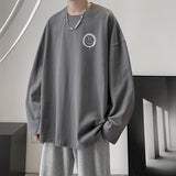 Men T Shirt Loose Trendy All-Match