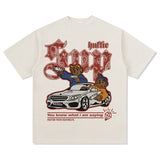 Unisex T Shirt Cashew Print Short Sleeve