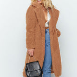 Women Fur Jacket Fashion Plush Coat
