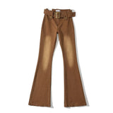Women Jeans Slim Fit Patchwork