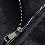 Women Cotton Coat Lamb Fur Warm Pu Leather