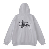 Stussy Hoodie Zip Cardigan Hooded Sweater