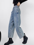 Women Jeans Slimming Loose Cropped Pants