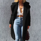 Women Fur Jacket Fashion Plush Coat