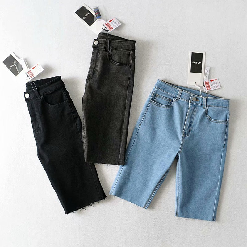 Women Jeans Vintage Summer Skinny Slimming