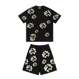 Denim Tears Shirt/Shorts (purchased Separately) Foam Print Short Sleeve T-Shirt