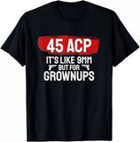 Funny MM For Grownups Gun Lover Survivalist Shirt