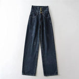 Women Jeans Versatile Loose and Simple