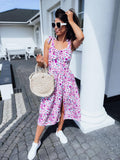 Women Dress Summer Sexy Lace-up Dress